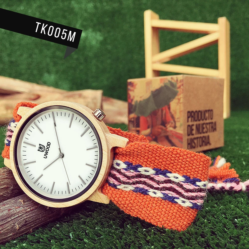 RELOJ SOLIDARIO DEL PERÚ iWOOD - TK COLLECTION by HAF - HAF Perú