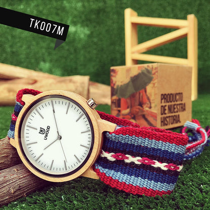 RELOJ SOLIDARIO DEL PERÚ iWOOD - TK COLLECTION by HAF - HAF Perú