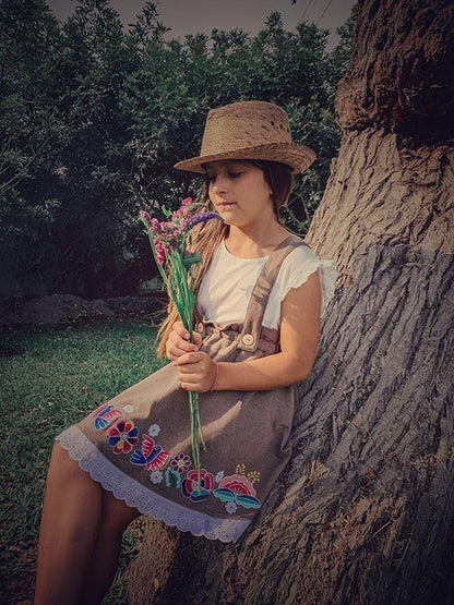 JUMPER DE NIÑA CAPPUCCINO by Las Polleras de Agus - HAF Perú