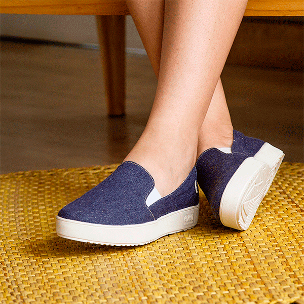 YÁCHA AZUL CALZADO SOSTENIBLE by Evea - HAF Perú