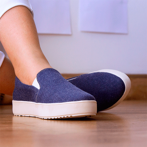 YÁCHA AZUL CALZADO SOSTENIBLE by Evea - HAF Perú