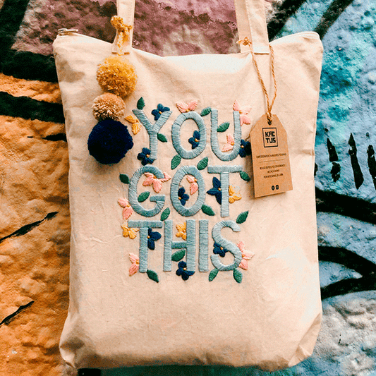 BOLSO DE TOCUYO YOU GOT THIS by Kactus - HAF Perú