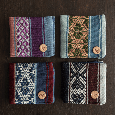 BILLETERA ARTESANAL ANDINA CHANIYOQ by Mosqoy - HAF Perú