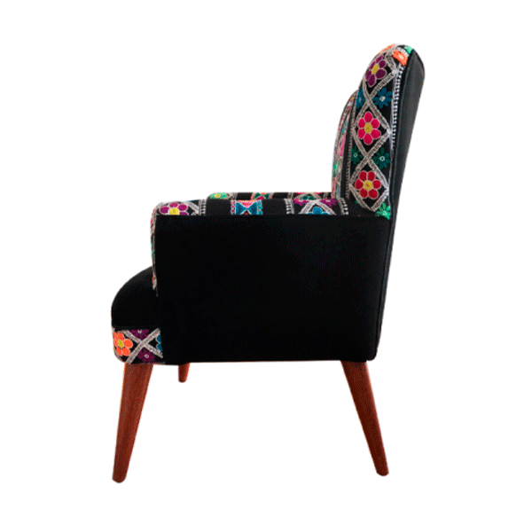 BUTACAS ALMUDENA HOME - NEGRA by Las Polleras de Agus - HAF Perú