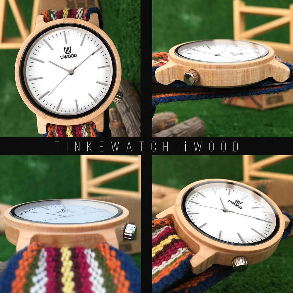 RELOJ SOLIDARIO DEL PERÚ iWOOD - TK COLLECTION by HAF