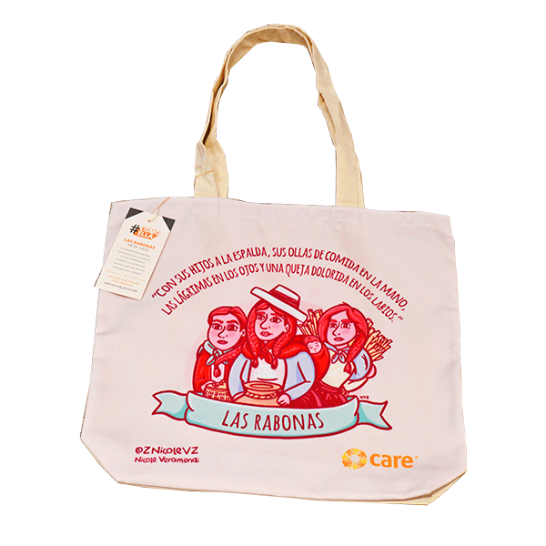 BOLSA SOLIDARIA " LAS RABONAS" by Care Peru - HAF Perú